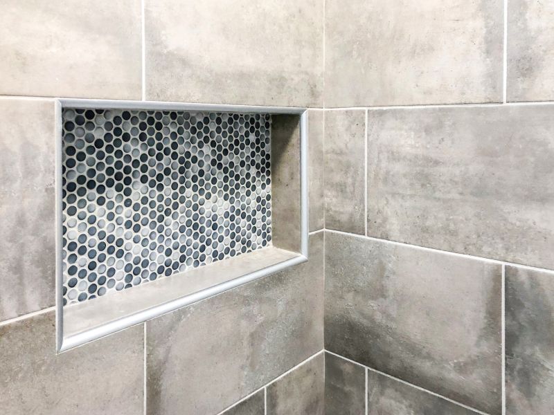 Shower Niche and Bench