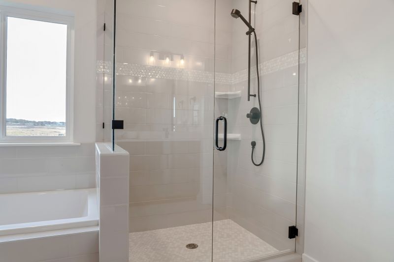 Glass Block Shower Wall